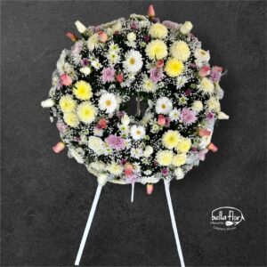 2-F corona fúnebre grande