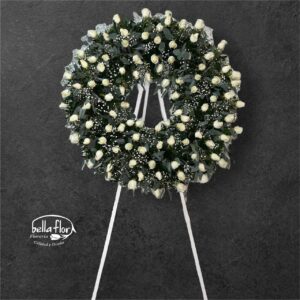 10-F corona funebre grande